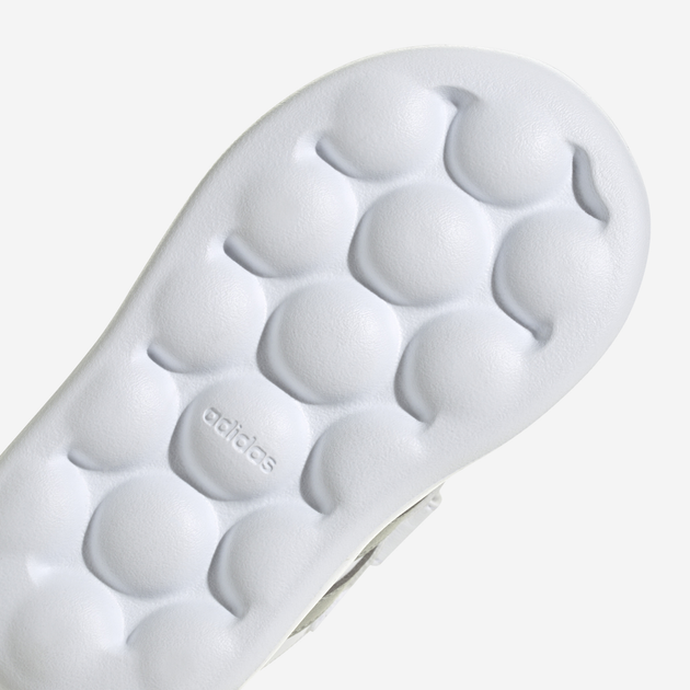 Дитячі кеди для дівчинки adidas Grand Court 2.0 Cf ID5274 26.5 Білі зі сріблястим (4066765031389) - зображення 9