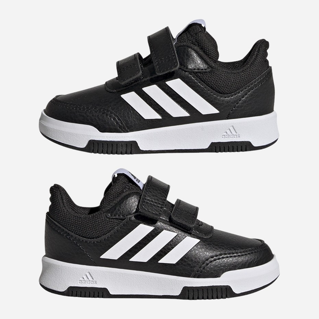Sneakersy chłopięce na rzepy adidas Tensaur Sport 2.0 C GW6456 26.5 Czarne z białym (4065426046212) - obraz 10