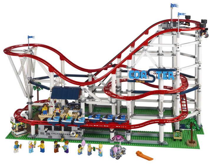 Zestaw klocków LEGO Creator Expert Rollercoaster 4124 elementy (10261) - obraz 7