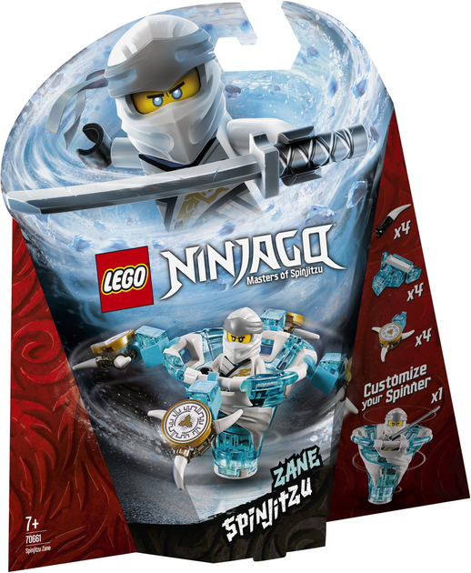 Конструктор LEGO NINJAGO Зейн: майстер Спін-джитсу 109 деталей (70661) - зображення 1