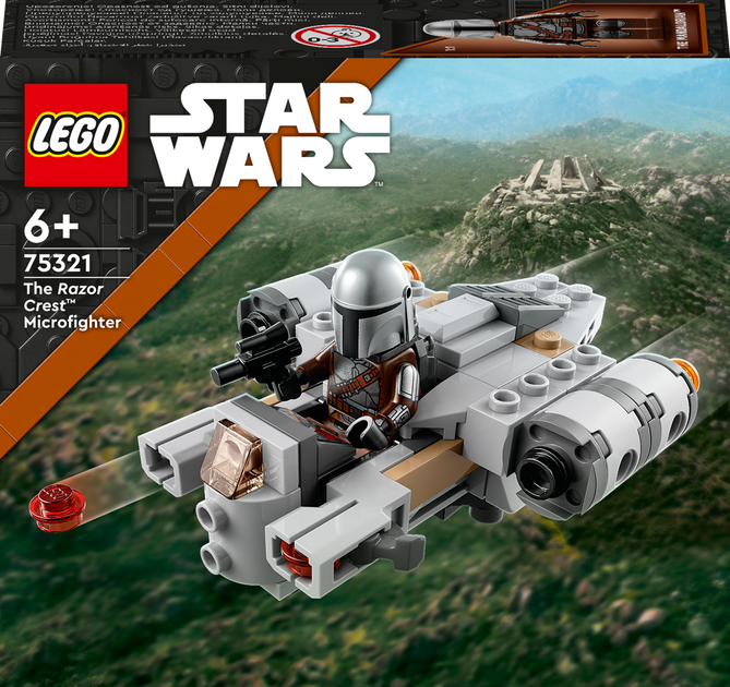 Конструктор LEGO Star Wars Гострий гребінь Мікровинищувач 98 деталі (75321) - зображення 1