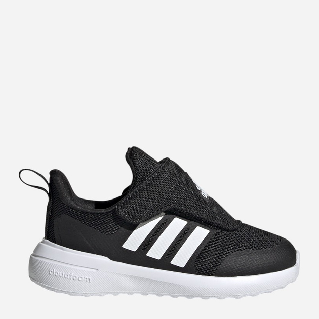 Buty sportowe chłopięce na rzepy adidas Fortarun 2.0 Ac I IG2555 22 Czarne (4066756724160) - obraz 1