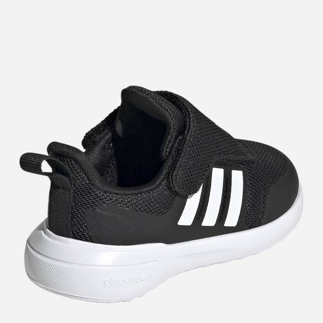Buty sportowe chłopięce na rzepy adidas Fortarun 2.0 Ac I IG2555 26 Czarne (4066756724177) - obraz 4