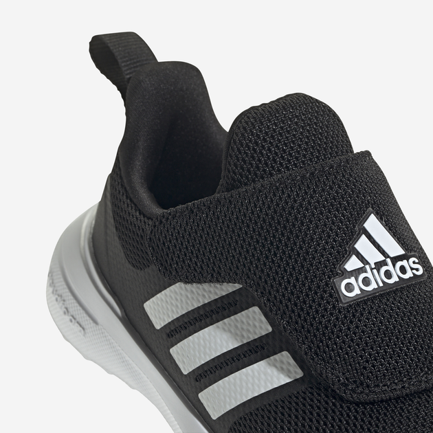 Buty sportowe chłopięce na rzepy adidas Fortarun 2.0 Ac I IG2555 25 Czarne (4066756724139) - obraz 7