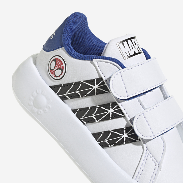 Sneakersy chłopięce adidas Grand Court Spider ID8017 23.5 Białe (4066759475908) - obraz 6