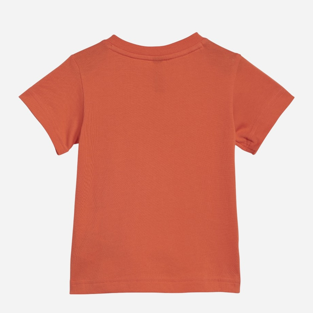 Komplet chłopięcy letni (koszulka + spodenki) adidas I Bl Co T Set IQ4132 86 Pomarańczowy/Czarny (4067887524285) - obraz 3
