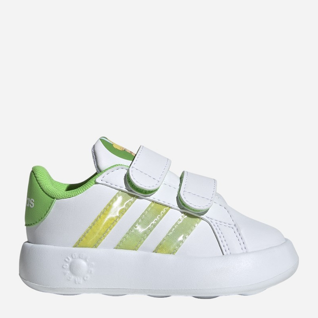 Дитячі кеди для хлопчика Adidas Grand Court 2.0 Tin ID8014 22 Білі (4066759475847) - зображення 1