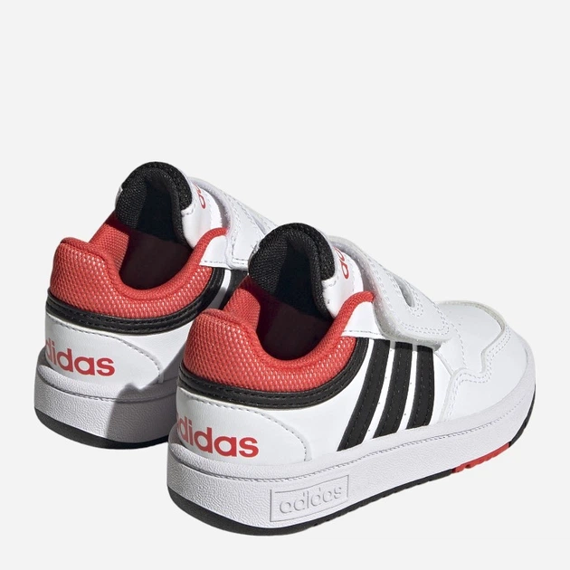 Дитячі кеди для хлопчика adidas Hoops 3.0 Cf I H03860 23.5 Білі (4066746005521) - зображення 5