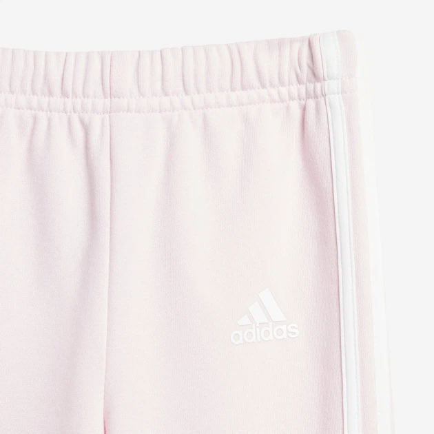 Дитячий спортивний костюм (толстовка + штани) для дівчинки adidas I Bos Jog Ft IJ8863 92 Рожевий (4066762219421) - зображення 7