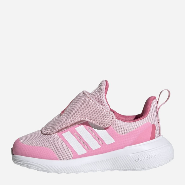 Buty sportowe dziecięce dla dziewczynki na rzepy adidas Fortarun 2.0 Ac I IG4871 22 Różowe (4066756719593) - obraz 3