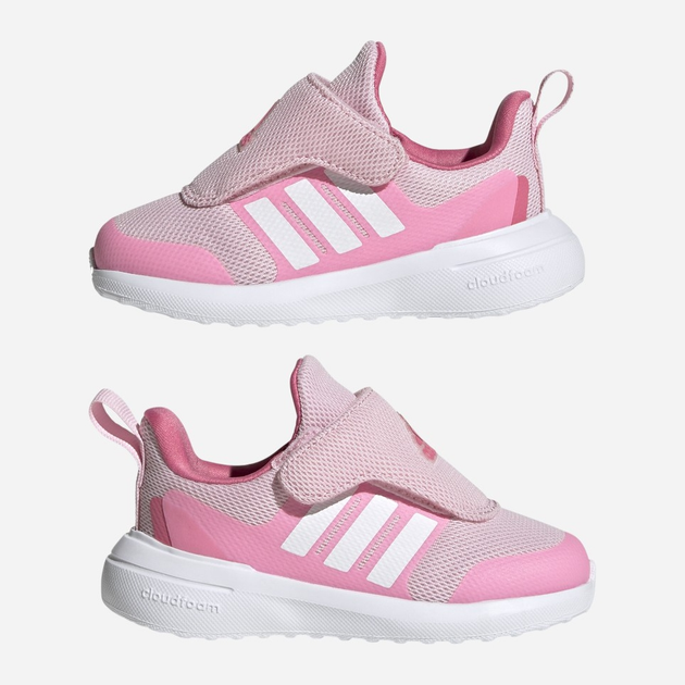 Дитячі кросівки для дівчинки adidas Fortarun 2.0 Ac I IG4871 23 Рожеві (4066756716905) - зображення 9