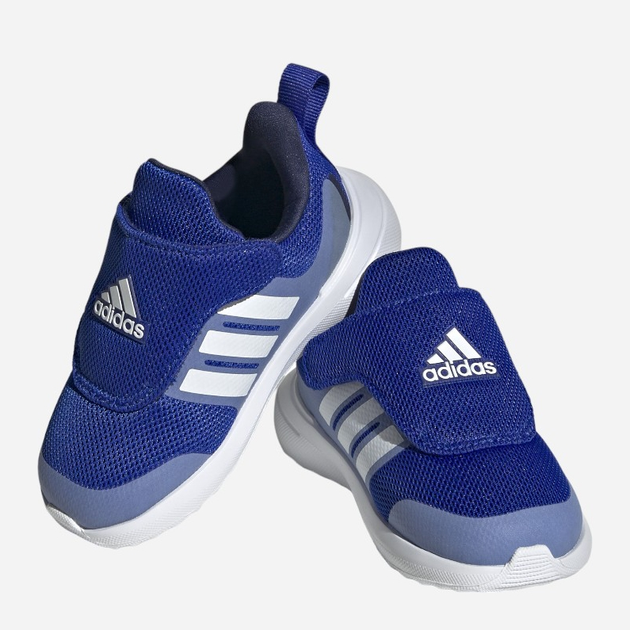 Buty sportowe chłopięce na rzepy Adidas Fortarun 2.0 Ac I IG4872 25.5 Niebieskie (4066754586333) - obraz 2