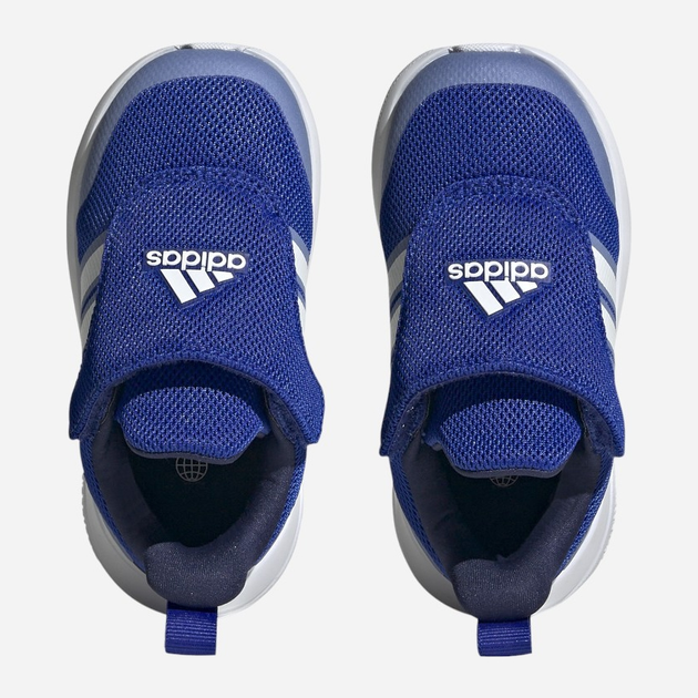 Buty sportowe chłopięce na rzepy adidas Fortarun 2.0 Ac I IG4872 26 Niebieskie (4066754582687) - obraz 5