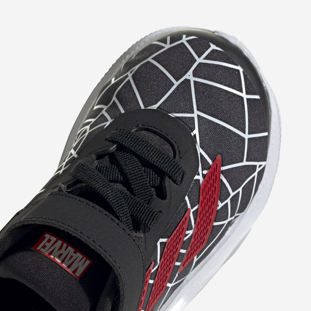 Buty sportowe chłopięce na rzepy adidas Duramo Spider-Man E ID8049 23 Czarne (4066765335562) - obraz 8