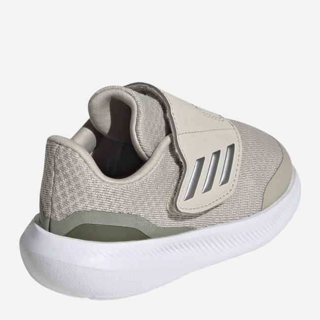 Buty sportowe chłopięce na rzepy adidas Runfalcon 3.0 Ac I IF8593 23 Beżowy (4066765338778) - obraz 4