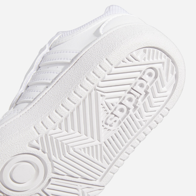 Дитячі кеди для дівчинки adidas Hoops Mid 3.0 Cf I GW0442 26.5 Білі (4065418378666) - зображення 9