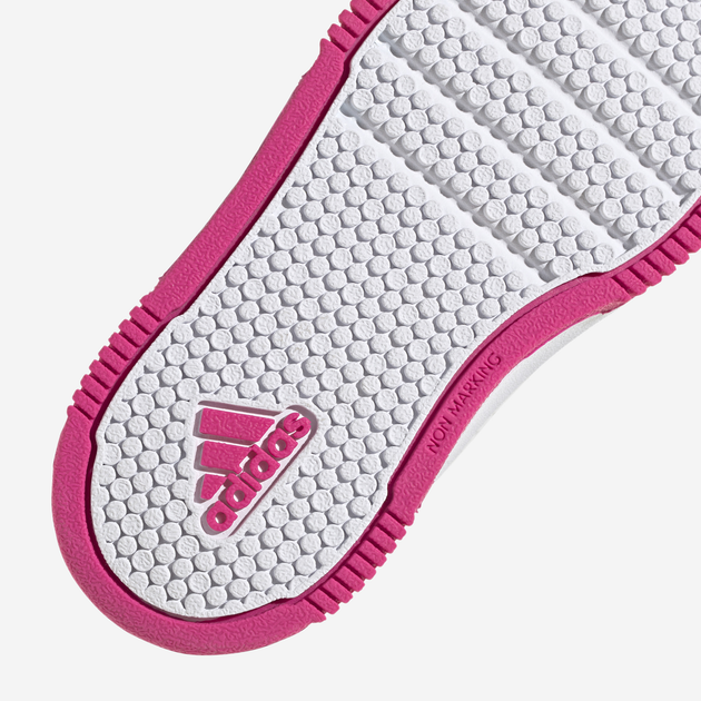Sneakersy dziecięce dla dziewczynki na rzepy adidas Tensaur Sport 2.0 C GW6468 25 Białe (4065427760261) - obraz 9