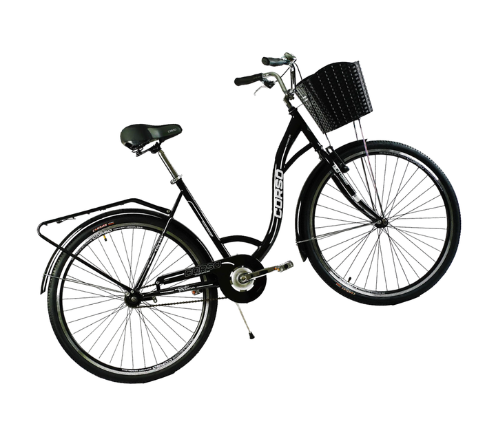 Велосипед міський Corso Fortuna 28" рама 20" чорний FR-6788 - Фото 6 Велосипед міський Corso Fortuna 28" рама 20" чорний FR-6788 - зображення 6