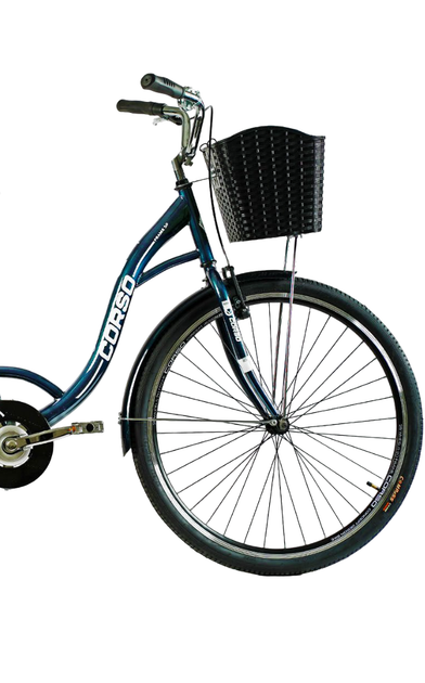 Велосипед міський Corso Fortuna 28" рама 20" синій FR-9908 - зображення 4