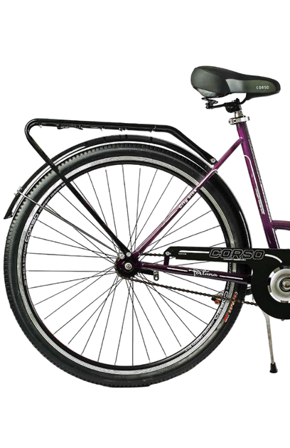 Велосипед городской Corso Fortuna 28" рама 20" фиолетовый FR-5198 - Фото 3 Велосипед городской Corso Fortuna 28" рама 20" фиолетовый FR-5198 - изображение 3
