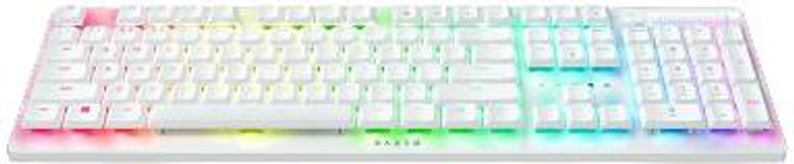 Клавіатура бездротова Razer Deathstalker V2 Pro Purple Switch US layout White (RZ03-04363500-R3M1) - зображення 3