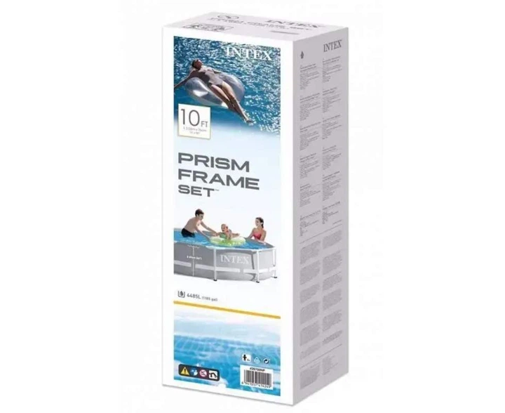 Каркасный бассейн Intex Prism Frame Pool 305x76см круглый (IND-26700) - изображение 2