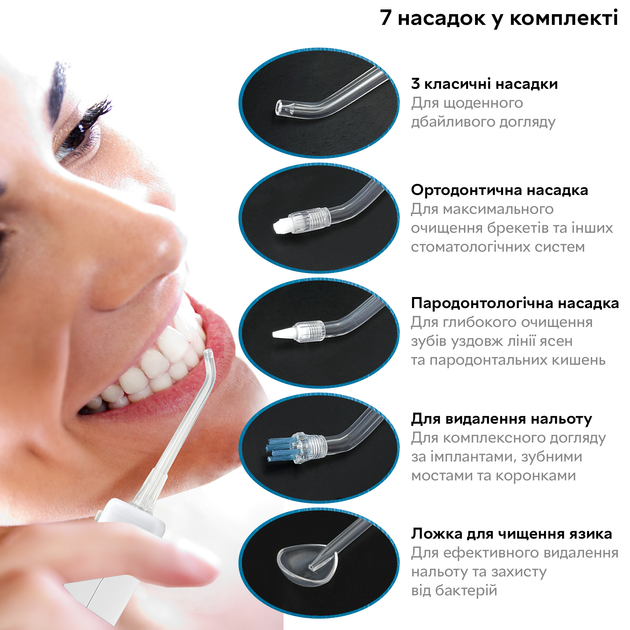 Ирригатор RZTK Dental Pro White 220В - изображение 6