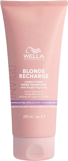Odżywka do włosów Wella Professionals Invigo Blonde Recharge Cool Blonde 200 ml (4064666339009) - obraz 1