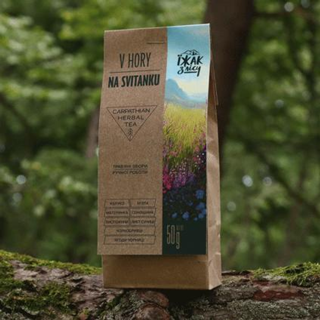 Карпатський трав'яний чай ЇЖАк з лісу В гори на світанку 50 гр - изображение 2