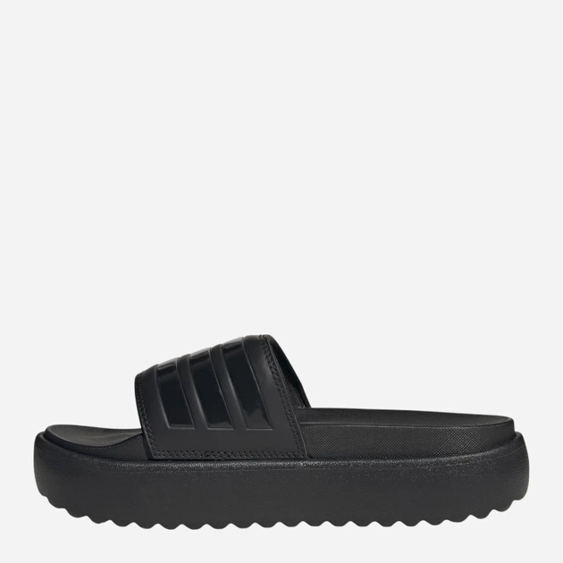Klapki damskie na platformie adidas Adilette Platform HQ6179 38 Czarne (4066747183815) - obraz 3