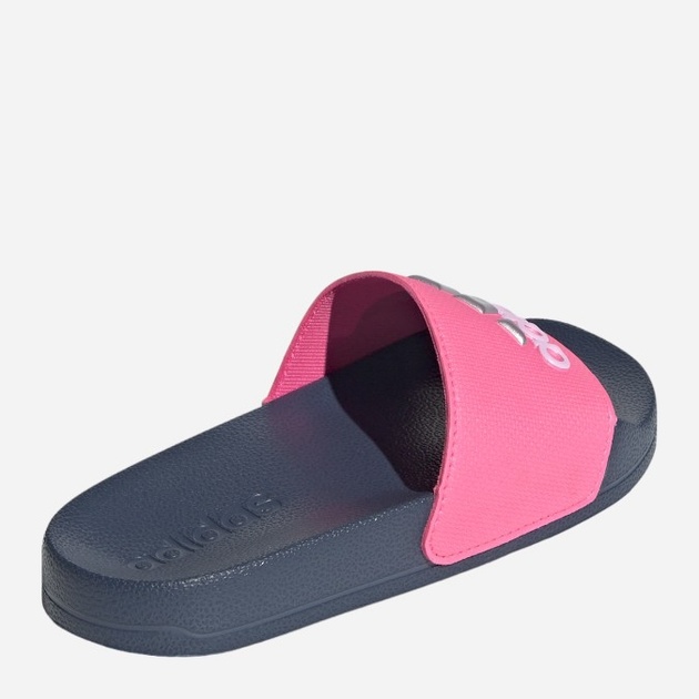 Klapki dziecięce dla dziewczynki adidas Adilette Shower K IE2606 33 Różowe/Granatowy (4066759560031) - obraz 4