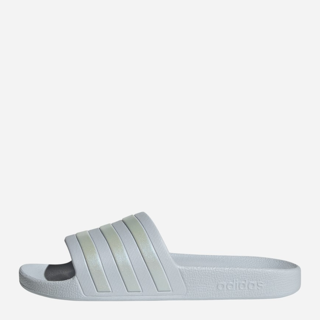 Klapki basenowe damskie adidas Adilette Aqua IF0894 37 Szare z złocistym (4066765076229) - obraz 3