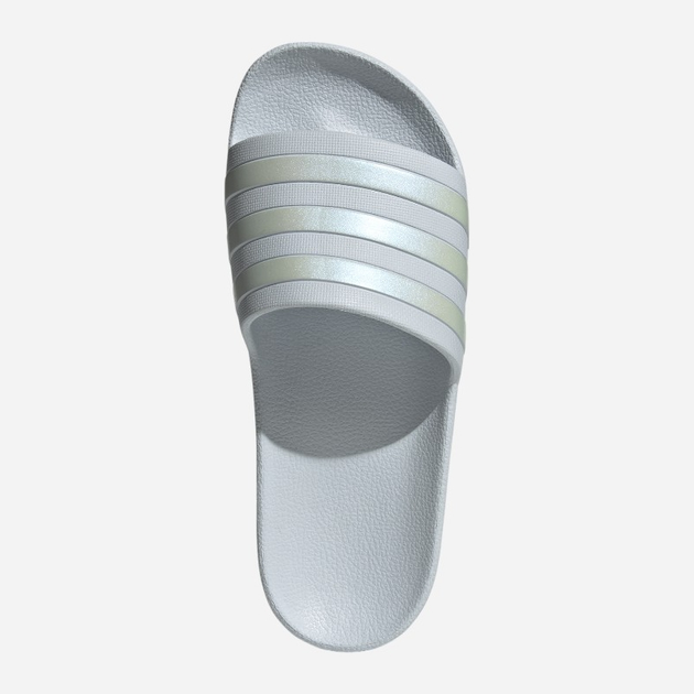Klapki basenowe damskie adidas Adilette Aqua IF0894 37 Szare z złocistym (4066765076229) - obraz 5