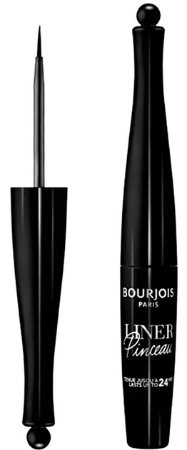 Zestaw kosmetyków dekoracyjnych Bourjois Liner Pinceau Noir Surrealiste Eyeliner 1.2 ml + Ołówek do oczu 1.2 g (3616305583222) - obraz 2