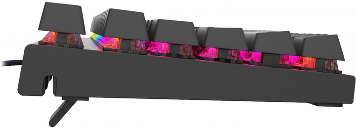 Klawiatura przewodowa Genesis Thor 303 TKL Outemu Red USB Czarna (NKG-1882) - obraz 5