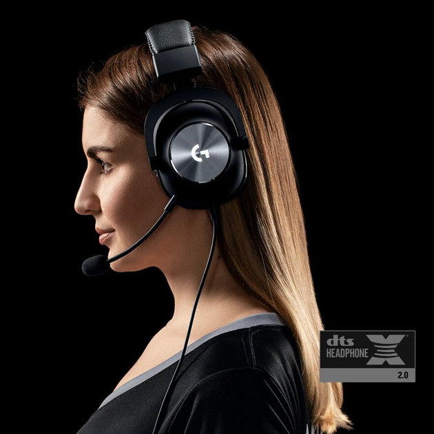Навушники Logitech Pro X Gaming Black (981-000818) - изображение 5