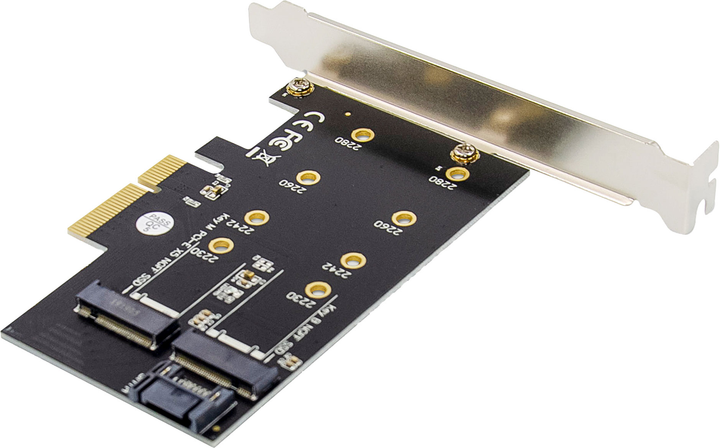 Karta sieciowa Digitus M.2 NGFF / NVMe SSD PCI Express 3.0 (x4) (DS-33170) - obraz 3