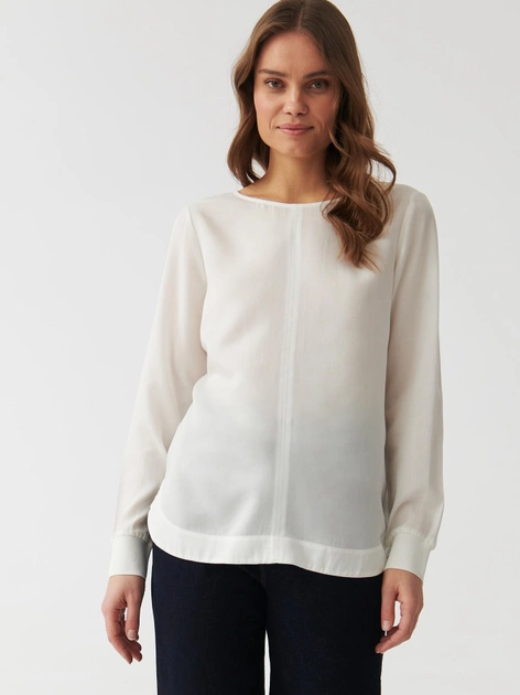 Блуза жіноча Tatuum Viki T2405.051 40 Біла (5900142312694) - зображення 1