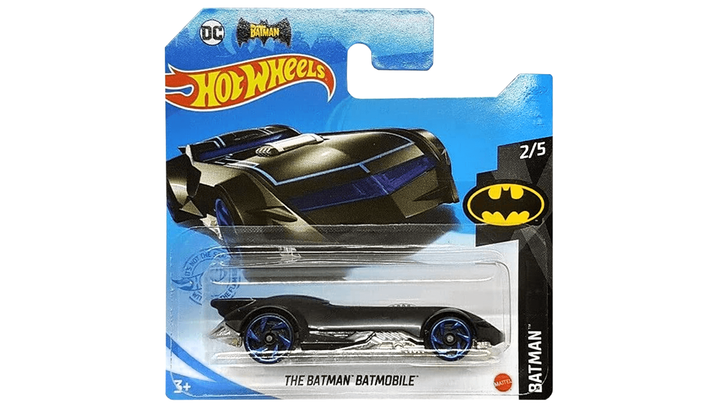 Машинка Базова Hot Wheels DC Batman The Batman: Batmobile Batman 1:64 GTB56 Black 1шт - зображення 2