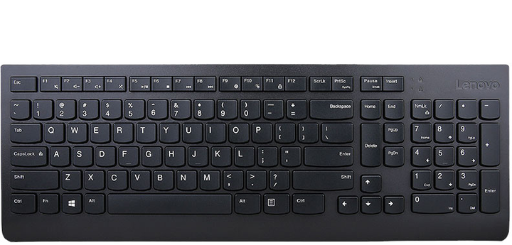 Klawiatura przewodowa Lenovo Essential Wired Keyboard - Lithuanian (4Y41C68684) - obraz 1