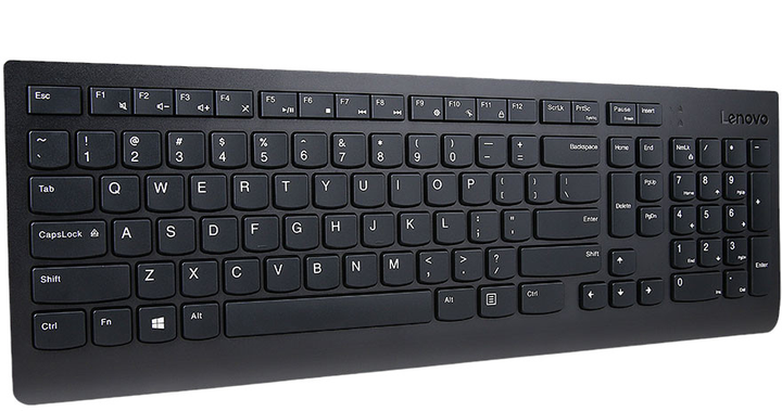 Klawiatura przewodowa Lenovo Essential Wired Keyboard - US Euro (4Y41C68681) - obraz 2