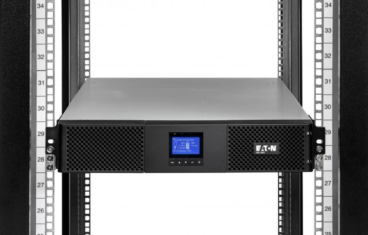 Джерело безперебійного живлення 9SX, 1500VA/1350W, RM 2U, LCD, USB, RS232, 6xC13 - изображение 2