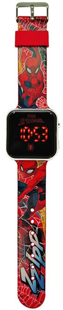 Годинник цифровий Kids Euroswan LED Spiderman SPD4800 (8435507869058) - зображення 2