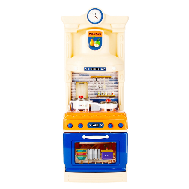Meble kuchenne dla lalek Mega Creative Modern Kitchen 482792 z akcesoriami (5908275183037) - obraz 5