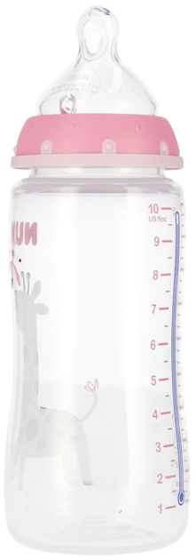 Пляшечка для годування Nuk First Choice з індикатором температури Рожева 300 мл (4008600441120) - зображення 2