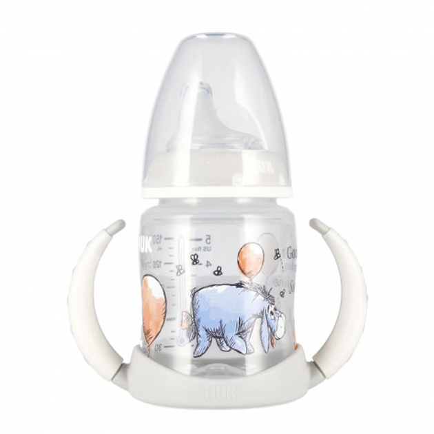 Пляшечка для годування Nuk First Choice Learning Bottle Donkey Біла 150 мл (4008600441304) - зображення 2