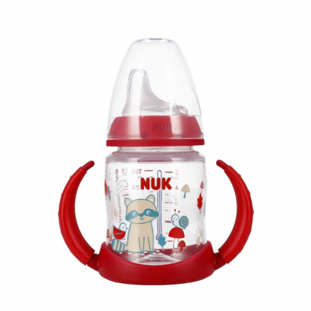 Пляшечка для годування Nuk First Choice Learning Bottle Червона 150 мл (4008600442233) - зображення 2