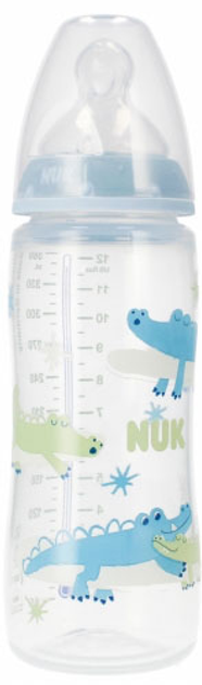 Пляшечка для годування Nuk First Choice з індикатором температури Блакитна 300 мл (4008600439905) - зображення 2