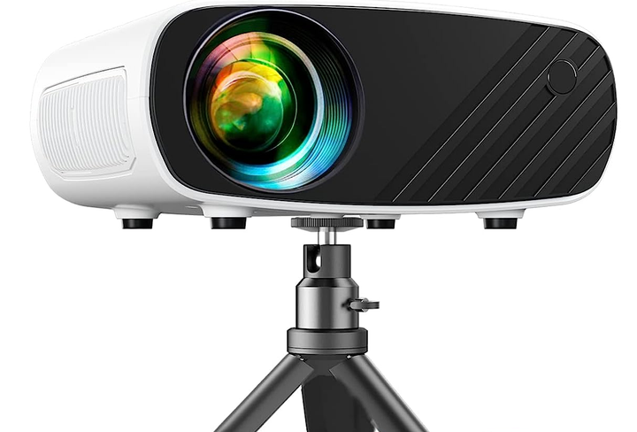 Мультимедийный проектор Elephas BL128 HD 8000 Лм с динамиками - Фото 1 Мультимедийный проектор Elephas BL128 HD 8000 Лм с динамиками - изображение 1