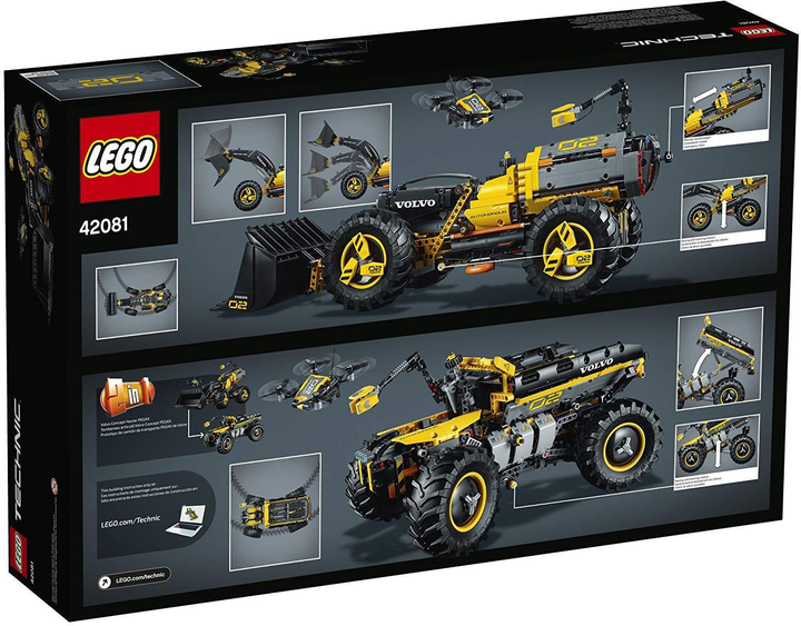 Конструктор LEGO TECHNIC Volvo колісний навантажувач ZEUX 1167 деталей (42081) - зображення 5